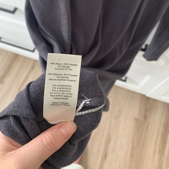 Wilfred XXS-XS Gail Long Sleeve Mini Dress - Picture 5 of 5